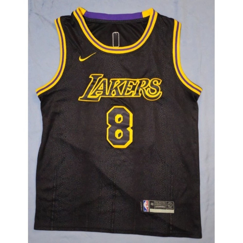 Nike Kobe Mamba Mentality Los Angeles Lakers City Edition Swingman Jersey Med/44